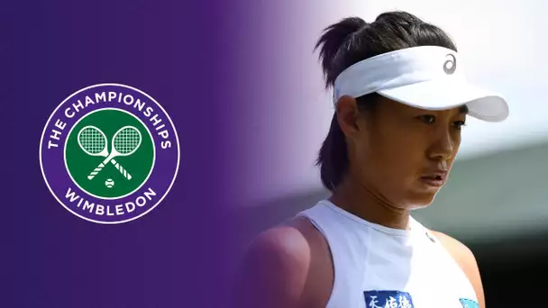 Wimbledon : Shuai continue de surprendre