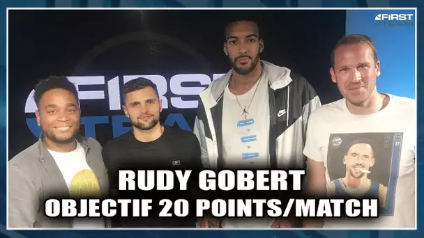 RUDY GOBERT : OBJECTIF 20 POINTS/MATCH !