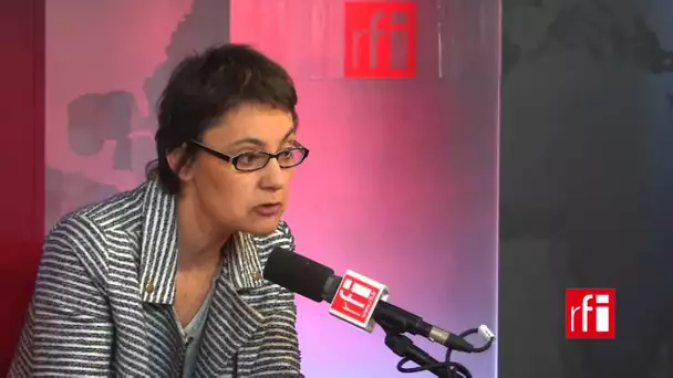 Nathalie Arthaud : « Ces élections sont le moyen, encore une fois, de désavouer ce gouvernement. »