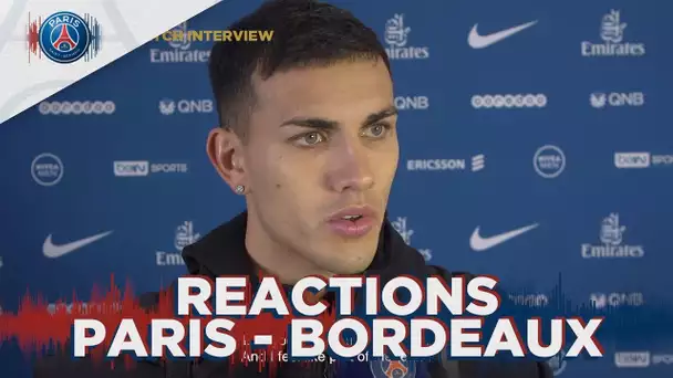 REACTIONS: PARIS SAINT-GERMAINvs BORDEAUX