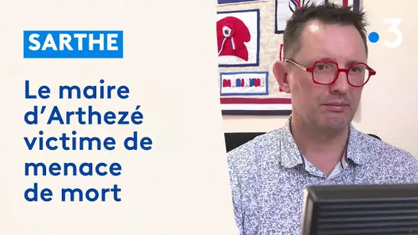 Le maire d'Arthezé dans la Sarthe menacé