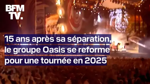Oasis: 15 ans après sa séparation, le groupe annonce sa reformation pour une tournée en 2025