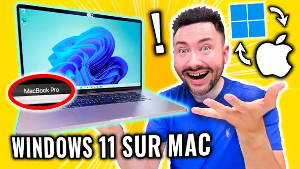 J'ai installé WINDOWS 11 sur mon MAC ! (et oui)