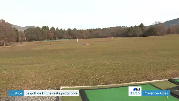 Réouverture envisagée pour le golf de Digne-les-Bains