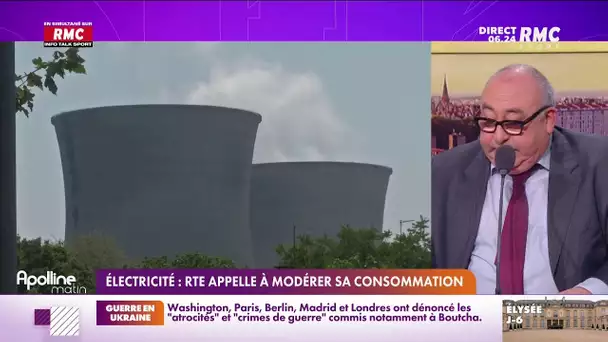 Un appel à la population lancé par RTE aujourd'hui