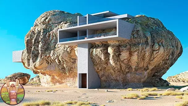 10 MAISONS INCROYABLES QUI EXISTENT VRAIMENT !