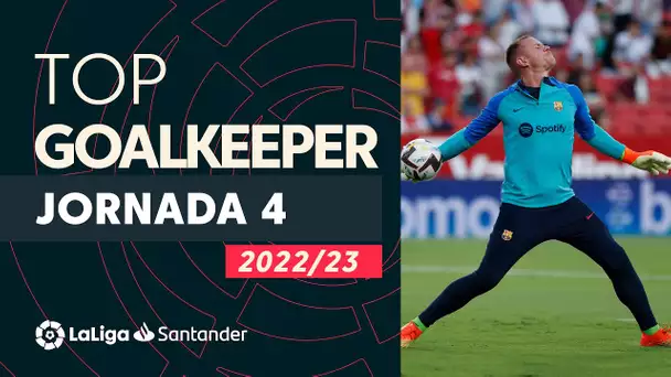 LaLiga Best Goalkeeper Jornada 4: Marc-André ter Stegen