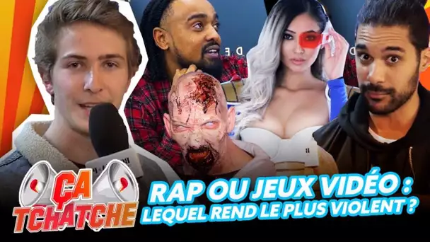 #ÇaTchatche : Le rap ou les jeux vidéo : lequel rend le plus violent ?