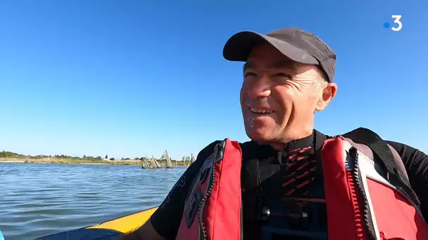Randonnée en kayak sur l'étang de l'Or avec Zinzin Reporter