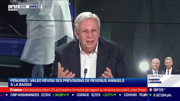 Jacques Aschenbroich (Valeo) : Valeo revise ses prévisions de revenus annuels à la baisse