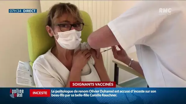 La vaccination contre le Covid-19 s’accélère chez les soignants
