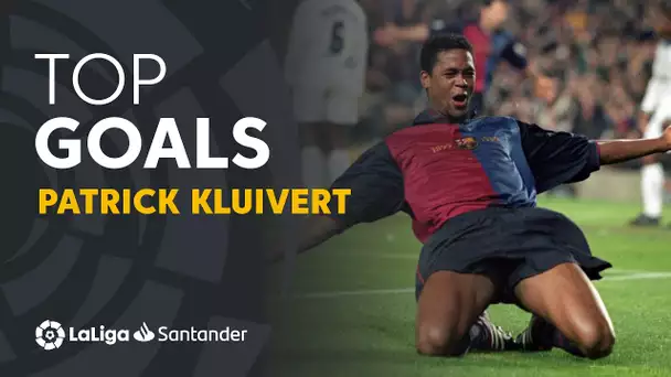 TOP 25 GOALS Patrick Kluivert LaLiga Santander