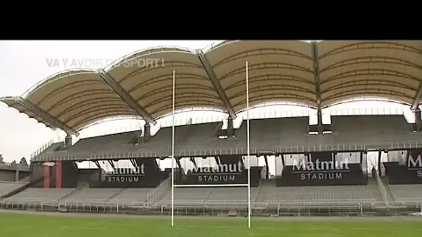 Lyon : le stade de Gerland se met aux couleurs du LOU rugby