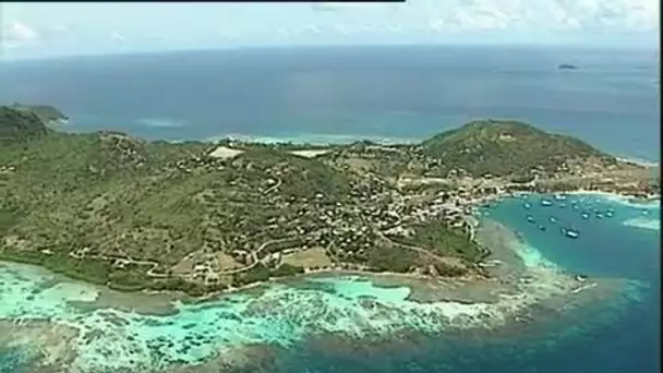 Antilles : Atterrissage à Union