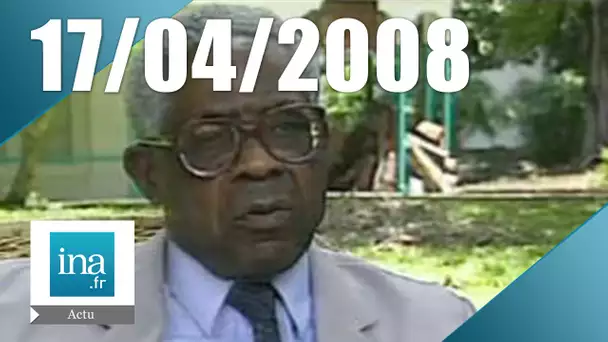 20h France 2 du 17 avril 2008 - Mort d'Aimé Césaire | Archive INA