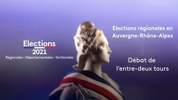 Elections Régionales en Auvergne-Rhône-Alpes : le débat de l'entre-deux tours sur France 3