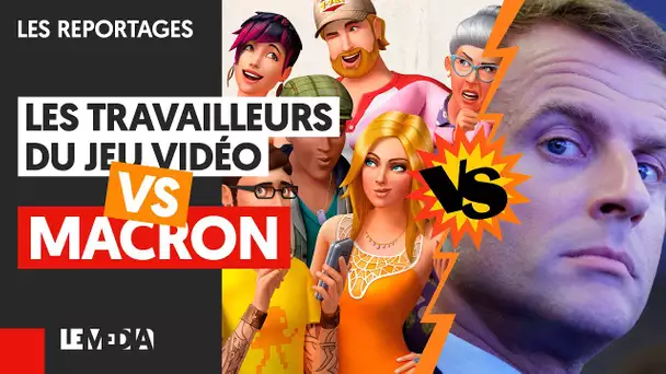 TRAVAILLEURS DU JEU VIDÉO VS MACRON