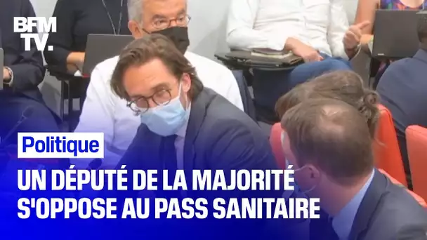 "Il va fracturer notre pays": le député LaREM Pacôme Rupin s'oppose au pass sanitaire