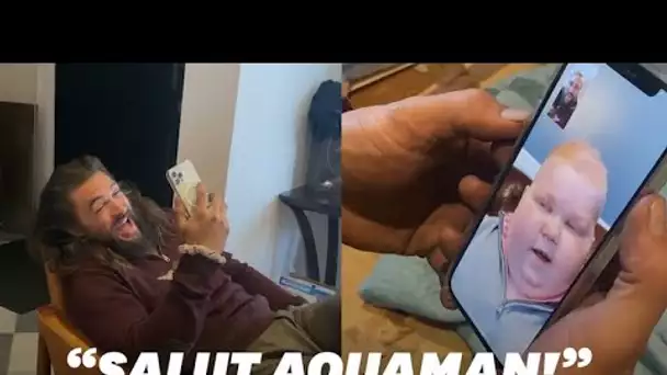 La belle surprise de Jason Momoa à ce jeune fan d'Aquaman atteint d'un cancer