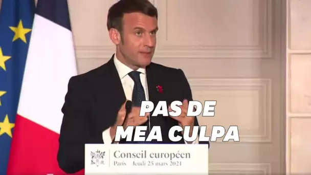Emmanuel Macron estime avoir "eu raison de ne pas reconfiner" fin janvier
