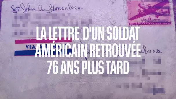 76 ans après, la lettre d'un soldat américain parvient à sa veuve