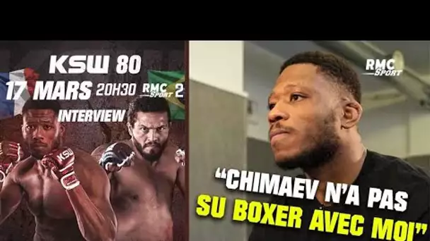 EXCLU : ITW découverte Oumar Sy, nouvelle pépite du MMA français (KSW 80 17 mars 20h30 RMC Sport 2)