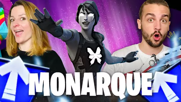 ON GAGNE DES NIVEAUX TROP FACILEMENT AVEC LE PACK MONARQUE ! FORTNITE DUO FR