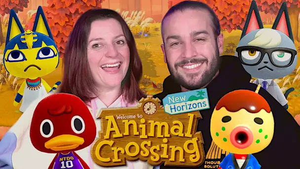 ON RETOURNE SUR NOTRE ILE APRES 6 MOIS ! | ANIMAL CROSSING NEW HORIZONS CO-OP