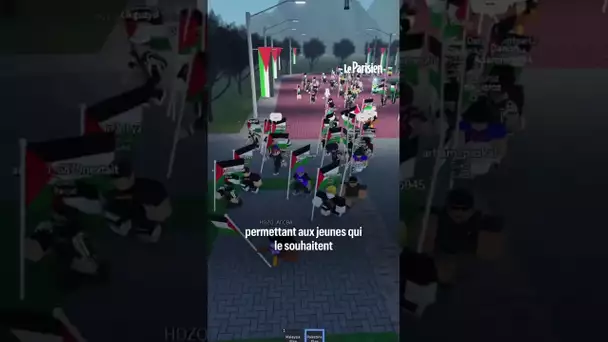 Guerre Israël-Hamas : des jeunes se rassemble sur Roblox pour manifester