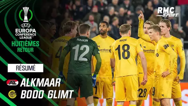 Résumé : Alkmaar 2-2 Bodo Glimt (Q) - Conference League (8e de finale retour)