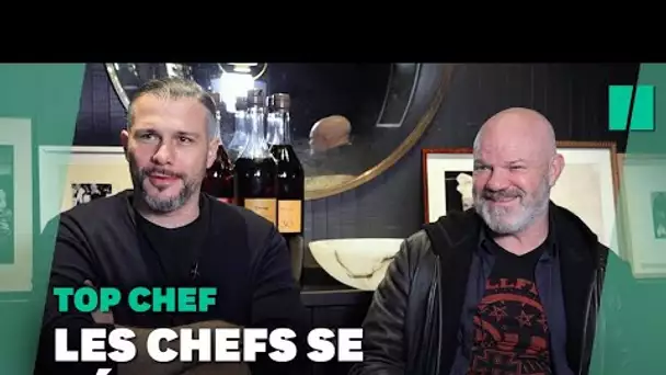 Dans "Top Chef", que mangent Stéphane Rotenberg et les chefs sur les tournages?