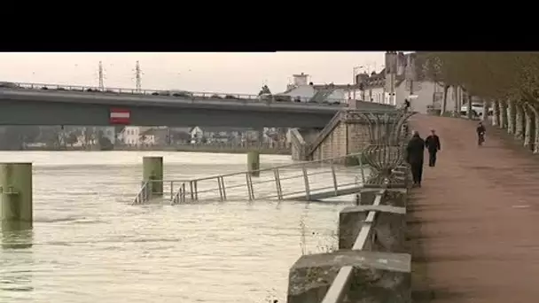 Chalon-sur-Saône déploie un mur anti-crue