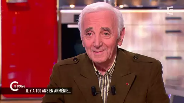 Charles Aznavour sur ses racines arméniennes - C à vous - 05/05/2015