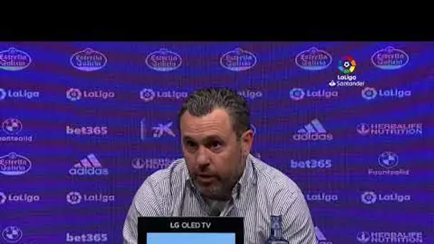 Rueda de prensa Real Valladolid CF vs Getafe CF