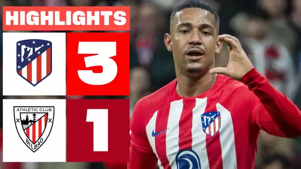 ATLÉTICO DE MADRID 3 - 1 ATHLETIC CLUB | RESUMEN LALIGA EA SPORTS