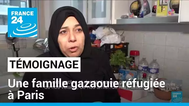 Témoignage d'une famille gazaouie réfugiée à Paris • FRANCE 24