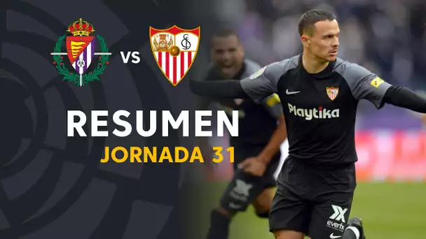 Resumen de Real Valladolid vs Sevilla FC (0-2)