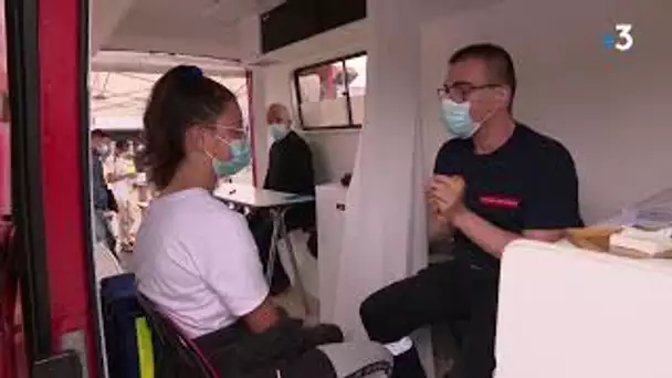 Lure : la vaccination vient au plus près des habitants dans le quartier du Mortard