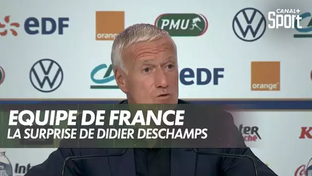 La surprise de Didier Deschamps