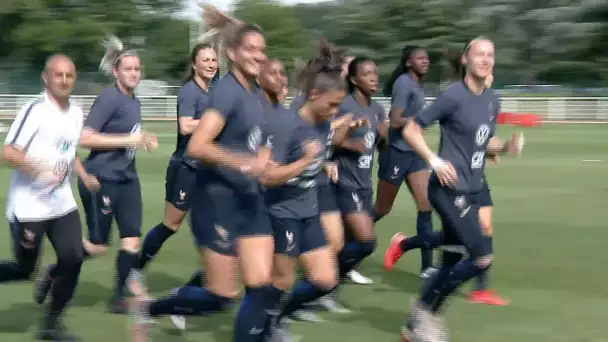 L&#039;entraînement des Bleues en replay (lundi 24 juin) - Équipe de France Féminine I FFF 2019