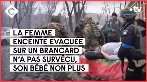 19e jour de guerre : des actes de terrorisme envers les civils - C à vous - 14/03/2022