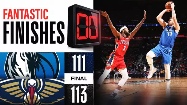 Final 1:35 CLOSE FINISH Mavericks vs Pelicans 👀