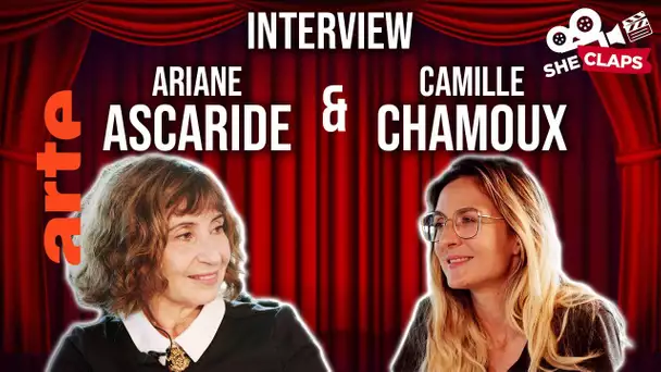 Ariane Ascaride & Camille Chamoux INTERVIEW | She Claps | ARTE Cinema