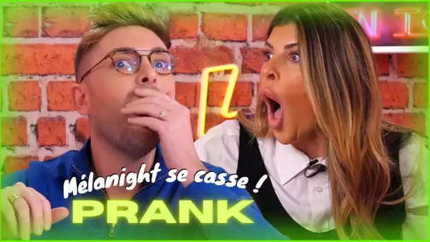 Mélanight pète un câble en pleine interview, elle se casse et me fait la gueule ! (PRANK)