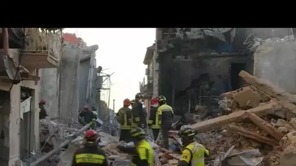 Sicile : trois morts et six disparus après une explosion ayant touché des immeubles