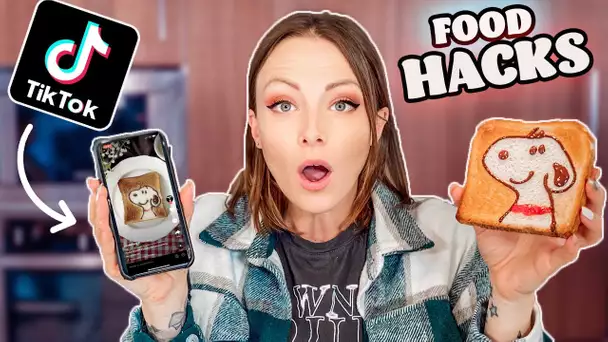 JE TESTE DES FOOD HACKS TIKTOK ! (ça rend fou !)