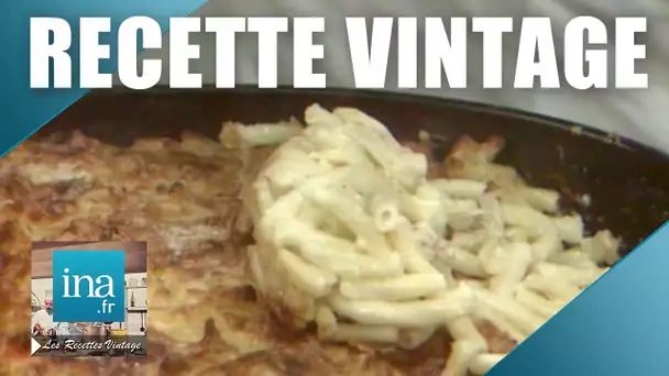 Recette : Poivron à la basquaise et gratin de macaronis de Paul Bocuse | Archive INA