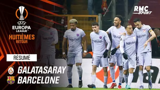 Résumé : Galatasaray 1-2 Barcelone (Q) - Ligue Europa (8e de finale retour)