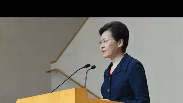 À Hong Kong, Carrie Lam salue les efforts visant à restaurer la paix