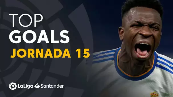 Todos los goles de la jornada 15 de LaLiga Santander 2021/2022